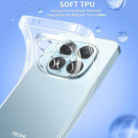 Ultra Thin Soft Silicone Case For Xiaomi Redmi Note 15 Pro Plus Pro+ 4G 5G Clear Slim TPU Anti-Yellow Shockproof Phone Cover