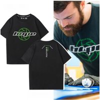 AliExpress NONE Hope Bike Accessories Brake Disc Technician Quick Drop T-shirt Men Cycling Quick Drop Hobby Loose Casual Short Sleeve