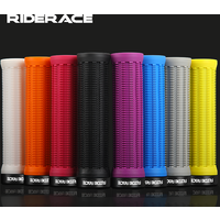 AliExpress riderace RIDERACE Bicycle Grips Lock on TPR Rubber Mountain Bike Handle Bar Cover Ergonomic Shockproof Non-Slip Cycling Handlebar Grip
