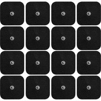 5*5cm Black Self-Adhesive TENS EMS Electrode Pads Reusable Patches Accessories Acupuncture Body Muscle Massager Stimulator