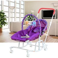 EG177 Stroller Rocking Chair, Recliner Rocking Bed, Multi-Function Comfort Chair for Babies, Portable Baby Cradle