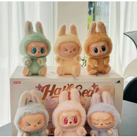Authentic POP MART The Monsters Have A Seat Series Vinyl Plush Pendant Keychain Blind Box Toys Mystery Box Mistery Figure