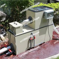 Rotary drum microfiltration machine Circulating aquaculture system Koi fish pond Rotary drum microfiltration machine filter