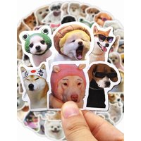 AliExpress LOLEDE 10/100/1000Pcs Funny Dog Stickers Cartoon Cute Decals Toy Guitar Phone Bicycle Laptop Notebook Luggage Car Graffiti Kids Sticker