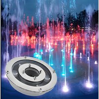 LED Fountain Pool Light RGB Waterproof IP68 Underwater Lamp DC 12V 12W 24W Swimming Pool Landscape Lamp