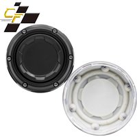 CFPerformance 1 pièce 110mm 105mm Cache-moyeu de roue de voiture pour XR10 XR50/AT06, accessoire de relooking sans logo, noir