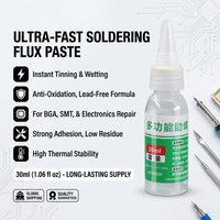 30ml/50ml Multifunctional Liquid Soldering Flux for Stainless Steel & Electronics, No-Clean Solder Flux for Repair & Welding