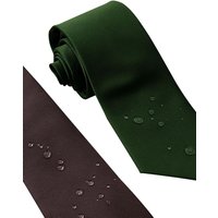 Luxury Waterproof Tie For Men Necktie Banquet Wedding Solid Color Tie 8cm Striped Shirt Tuxedo Suit Business Waterproof Gravatas