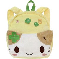 Masyumaro Fluffy Fuwa Nyanko Cat Plush Small Backpack Kawaii Cute Mini Bags for Women Girls