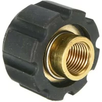 1pcs M22 1/4 Adapter Pressure Washer Hose Lance Fitting Coupler For Karcher Pressure Washers Foam Lance Adapter Quick Connection