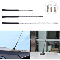 Universal Car Stereo Radio FM/AM Signal Aerial Amplified Antenna 9/11/16 Inch Car Roof Mount Mast Whip Antena For VW Toyota