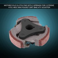 AliExpress DOACT Motorcycle Clutch Pad with 3 Springs for 2 Stroke 47cc 49cc Mini Pocket Dirt Bike ATV Scooter new