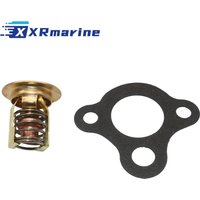 Thermostat Kit with Gasket 140° F / 60 ° C for Mercruiser Stern Drive Models 2.5 3.0 L 120 140 HP GM in-line 4&6 Cyl 59078Q3