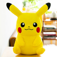 Pikachu Stuffed Plush Toys Kawaii Raichu Jenny Turtle Anime Doll Kids Birthday Christmas Gift