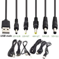 5V USB type A Male to DC Charger Cord Plug Jack Connector Power Supply Extension Cable 22AWG 3A