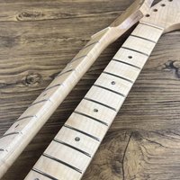 Guitar Neck ST Style 21-Fret - Maple Fingerboard, Gloss Finish, Dual-Action Truss Rod