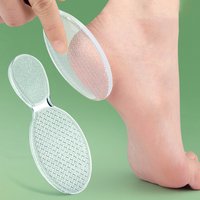【F】Nano Glass Double-sided Foot Rasp Heel File Hard Dead Skin Callus Remover Exfoliating Pedicure Care Foot File Tool