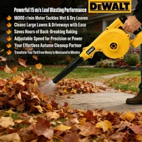 Dewalt 2-in-1 Cordless Blower & Vacuum: Portable Power Tool for Dewalt Batteries (No Battery)