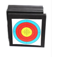 Aa10pcs Profession Archery Targets Paper Face Bow Arrow Gauge Shooting Target Paper Traditional Shooting Accessories
