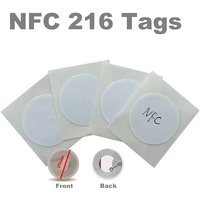 30/40 Pieces NFC Ntag216 888 Bytes Tag Sticker Label Key Tags Token Patrol Badge Self-adhesive Tag 13.56MHz ISO14443A Sticker