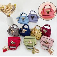 With KeyChain Key Bag Creative Multifunction Simple Card Case PU Leather Gift Coin Purse Wallet
