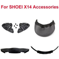 For SHOEI X14 Helmet Nose Guard Nose Protector Breath Chin Vent Guard Breath Deflector Chin Rete Accessories