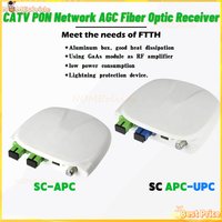 CATV PON Network AGC Fiber Optic Receiver FTTH Mini Node WDM Receiver CATV Active Node with RF Port Bandwidth 40-862 &1006MHz