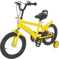 AliExpress NONE 14 INCH KIDS BIKE WITH TRAINING WHEELS, ADJUSTABLE SEAT & HANDLEBAR, ANTI-SLIP HANDLEBAR, HANDBRAKE & BELL FOR BEGINNER RIDERS