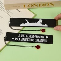 Funny Bookmarks for Women Dark Romance Bookmarks for Books Lovers Metal Bookmark Book Markers for Reading Book Marks for Reading