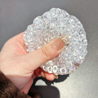 Squishy Stress Relief Balls Ice Beads Squeeze Toys Soft Fidget Toys Slow Rebound Toy for Adults Anti Anxiety Decompression Toys