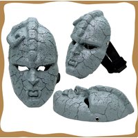 Horror Phantom Blood Stone Mask Headwear Anime JoJo Cosplay Adventure Cosplay Helmet Costume Accessories Halloween Party