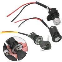 AliExpress 1 Set Ignition Key Ebike Switch 2 Wire Position For Electric Scooter E-Bike Lock + Key Electric Scooter Ignition Switch Key