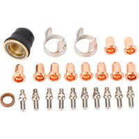 Plasma Cutter Nozzle Kit Plasma Cutter Tip Electrode Kit Long Service Life Easy To Install for CUT 55DS Pro CUT 65DS