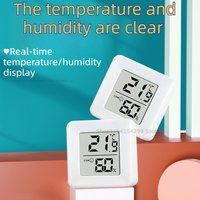 Mini Car Interior Temperature Gauge Meter Inside Car Digital Thermometer Indoor Mini Temperature LCD Electronic Monitor