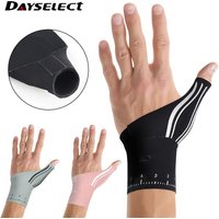 Thin And Light Wrist Guard Adjustable Straps Thumb Wrist Protection Thumb Cuff Design Outdoor Sports Badminton Tennis Men Women