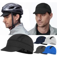 AliExpress NONE Summer Quick Dry Breathable Mesh Golf Baseball Cap Cycling Under Helmet Cap Bicycle MTB Hat Small Brim Sweat-Wicking Sports Hat