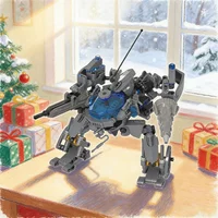 236pcs MOC Titan Mech Hero Factory Model Building Blocks Toys Construction Assemble DIY Creative Education Festival Gifts Idea