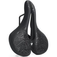 AliExpress NONE Bicycle Saddle Comfortable Shockproof Bike Seats MTB Road Hollow Breathable Mountain Bike Saddle Cycling Cushion With Taillight