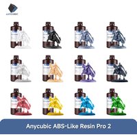 Neuestes Anycubic ABS-Like+ Resin Pro 2 Schnelle UV-Härtung 405 nm Standard-Photopolymerharz ABS 3D-Harz Hohe Präzision für LCD