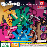 Bandai Virusweets Colorful Dark Style Doll Charms Bag Pendant Keychains Trendy Blind Box Collectible Figures For Fashion Lovers