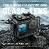 60M Waterproof Housing Case For DJI OSMO Action 6 Underwater Diving Housing Protective Case Diving Shell Camera Accessories