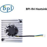 Banana Pi BPI-R4 HeatSink Cooling Fan for Banana Pi R4 Router Board