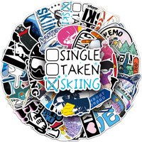 AliExpress TIANMENG 50PCS Sports Ski Stickers Personality Decoration Scooter Mobile Phone Case Water Cup Bicycle Waterproof Graffiti Decals Toys