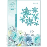 Merry Christmas Poinsettia Set 2 Metal Cutting Dies DIY Scrapbooking Photo Album Decorative Embossing Paper Card Crafts Die image 4