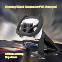 2024 Multi Axis Gaming Steering Wheel ABS Professional Steering Wheel Sucker Durable Races Game Handle Holder for Sony PS5