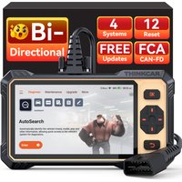 Lifetime Free Update THINKCAR THINKSCAN 662 OBD2 Diagnostic Tool CANFD Bi-drirectional Control ECM/Transmission/ABS/SRS Scanner