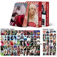 92PCS LOMO cards HD Printed Photocards Greeting cards Collection Star Album Decoration cards Stickers Double sided Fans Gifts