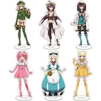 16CM Anime Gushing over Magical Girls Hiiragi Utena Araga Kiwi Morino Korisu Akoya Matama Cos Acrylic Figure Stand Ornaments