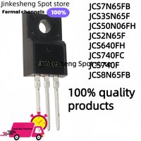 10 -50Uds 100% quality product JCS7N65FB JCS3SN65F JCS50N06FH JCS2N65F JCS640FH JCS740FC JCS740F JCS8N65FB TO-220f