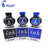 Pilot Japan Ink70 Pigment Fountain Pen Ink 70ml Glass Bottle - Non-Carbon, Waterproof, No Clogging